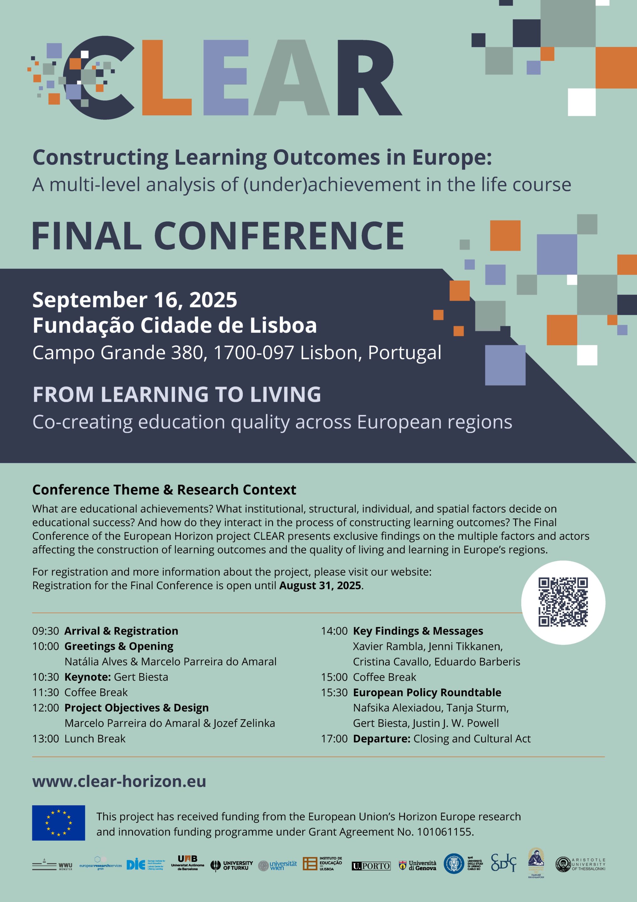 CLEAR Final Conference Poster